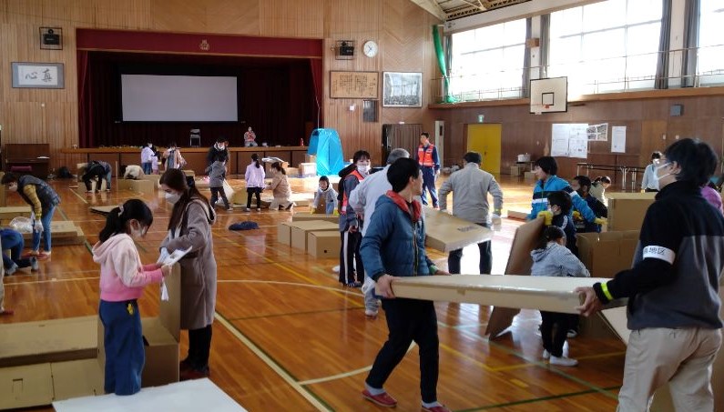 東郷町防災訓練1