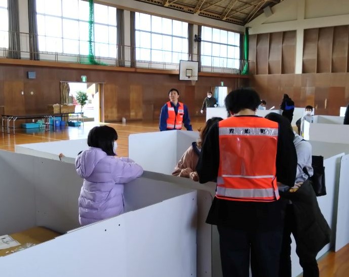 東郷町防災訓練2