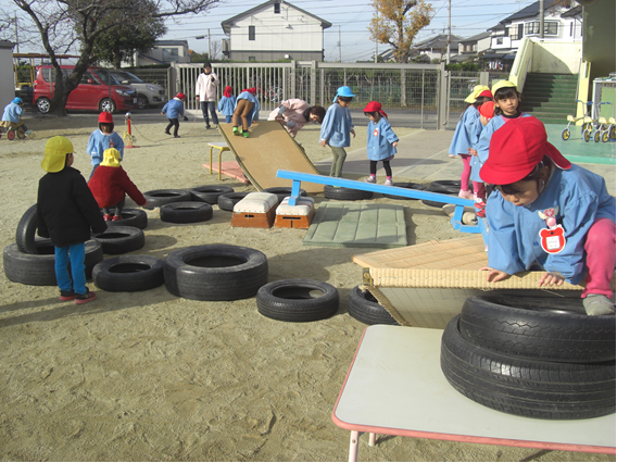 たかね保育園活動(自由あそび2)