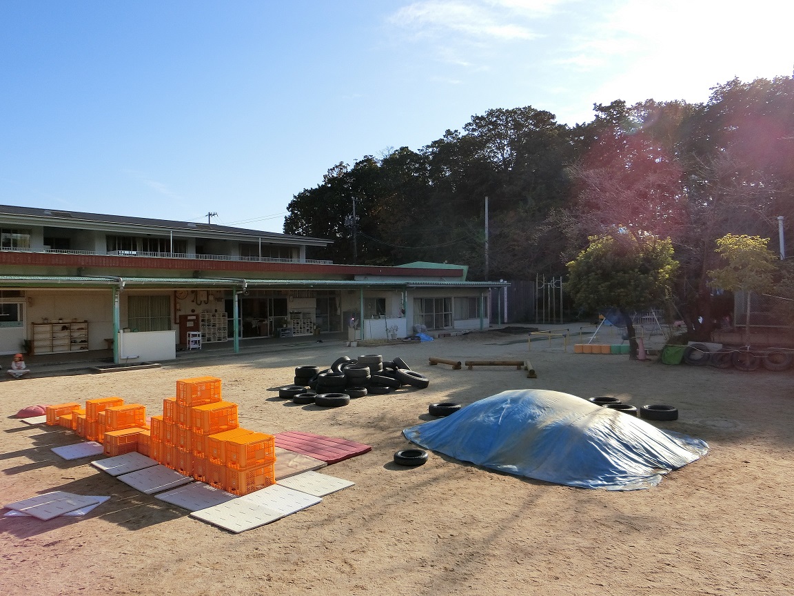 中部保育園園庭