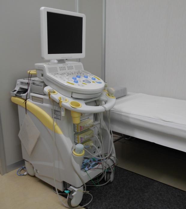 超音波診断装置の写真