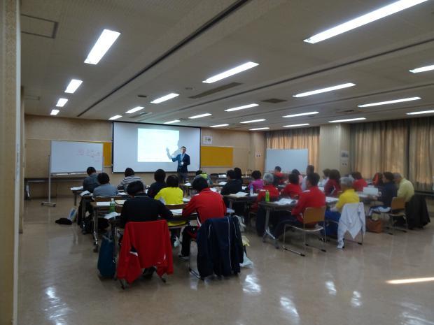 講習会の講義風景の様子の写真