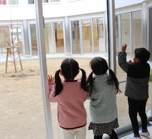 太陽わごうこども園植樹式・落成式1