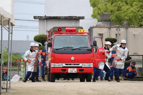 東郷町消防操法大会2