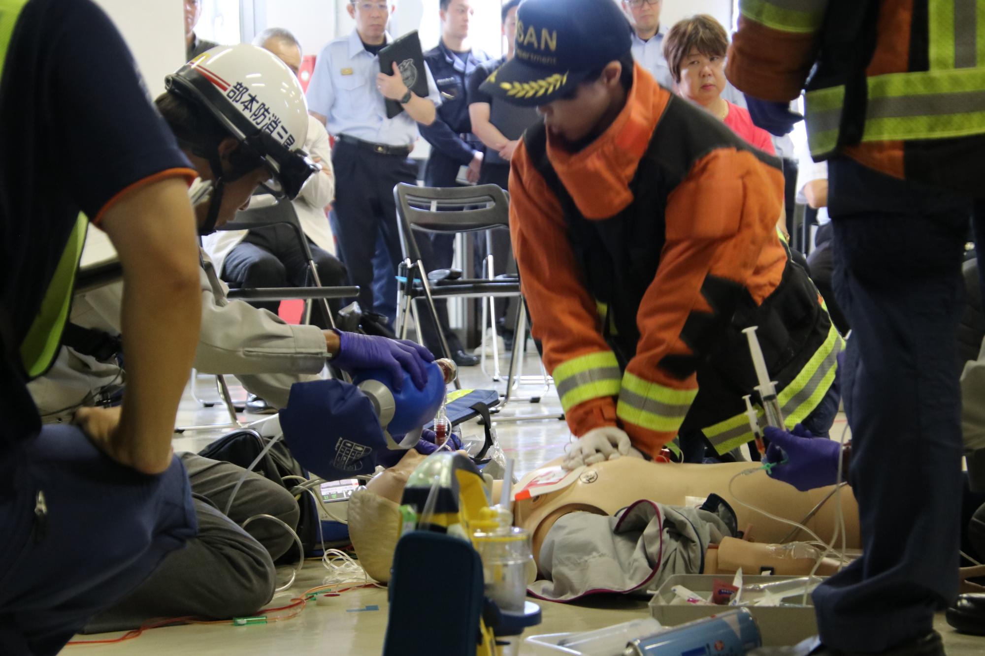 令和7年度救命救急技術発表会(訓練)