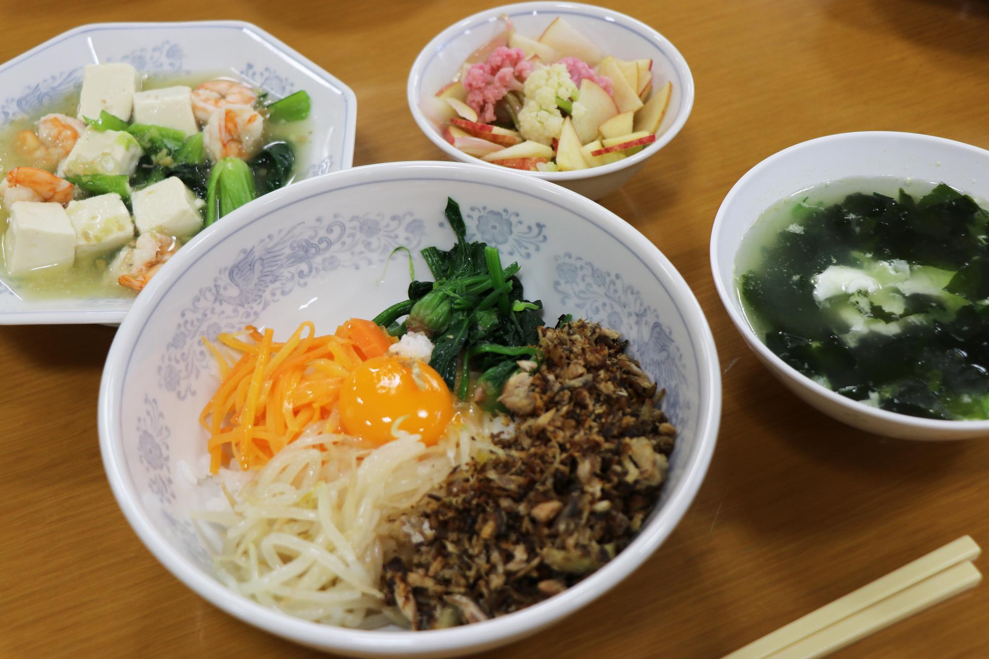 生涯骨太クッキング（できあがった料理）