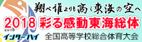 2018 彩る感動東海総体（東海総体のサイトへリンク）